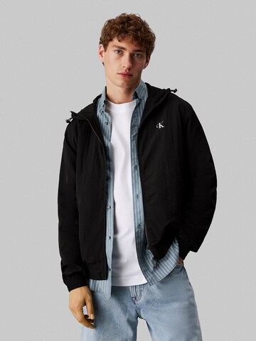 Calvin Klein Jeans Between-season jacket in Black: front