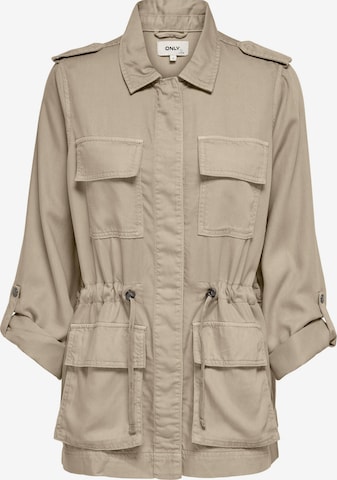 ONLY Jacke 'Kenya' in Beige: predná strana