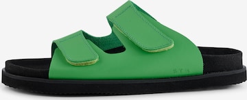 Shoe The Bear Mules 'STB-FERN VELCRO' in Green