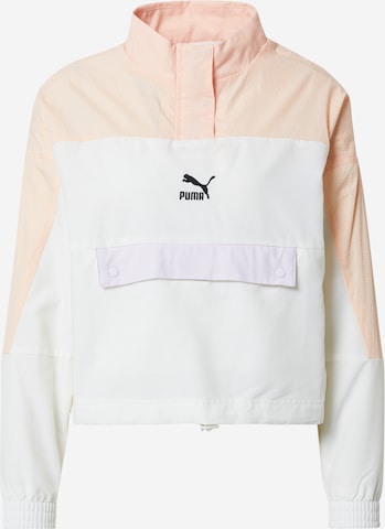 Veste mi-saison 'SWxP' PUMA en blanc : devant