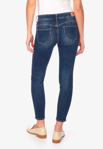 Le Temps Des Cerises Slimfit Jeans 'PULPC' in Blau