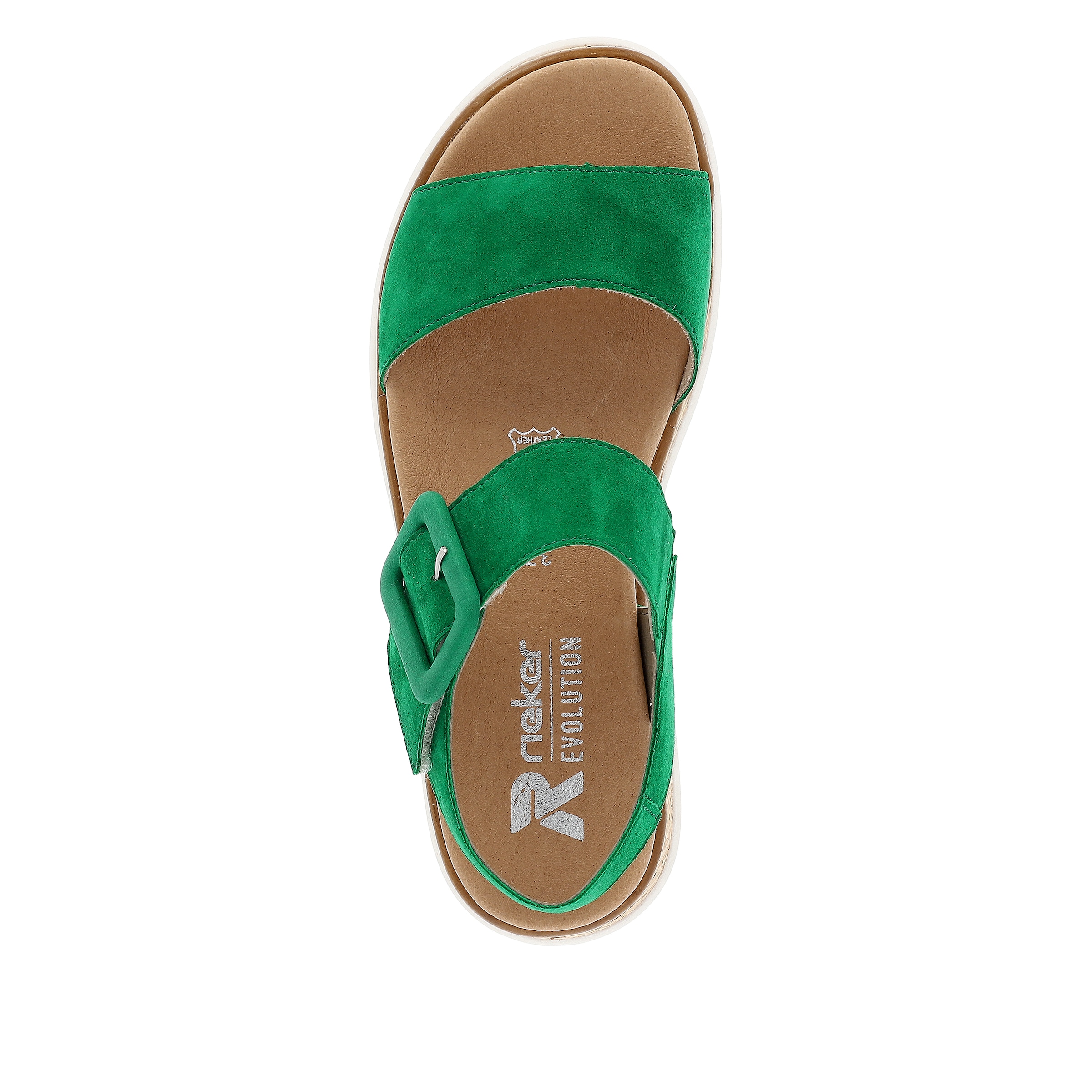 Sandales Rieker Sport en vert