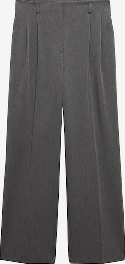 MANGO Pantalon à pince 'Avril' en gris foncé, Vue avec produit