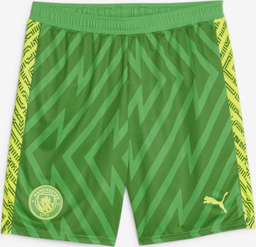 PUMA Sportbroek 'Manchester City Torwart' in Groen: voorkant