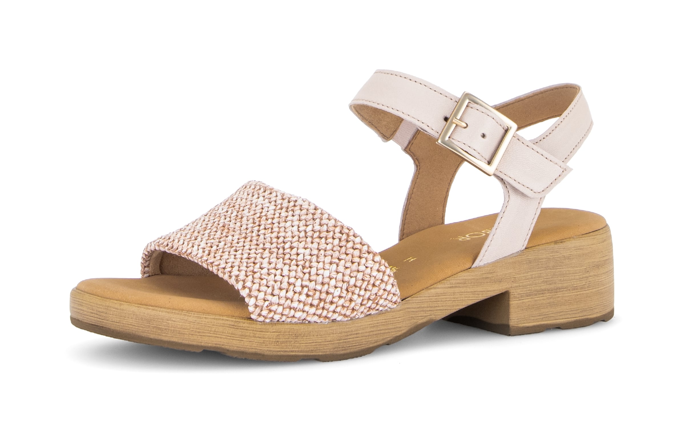 GABOR Sandalette in Beige: Vorderseite