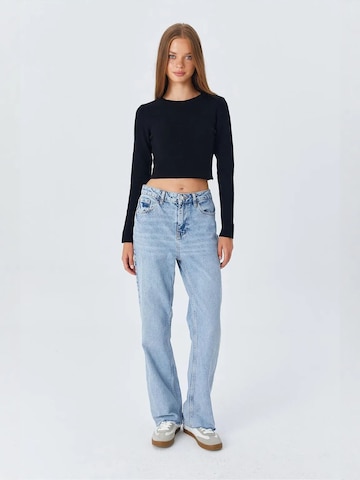MixRayPulover 'Pullover' - crna boja