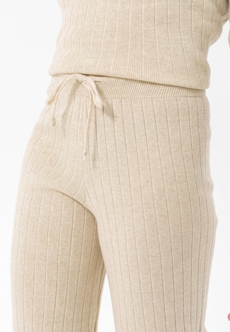 Jimmy Sanders Slimfit Spodnie w kolorze beżowy