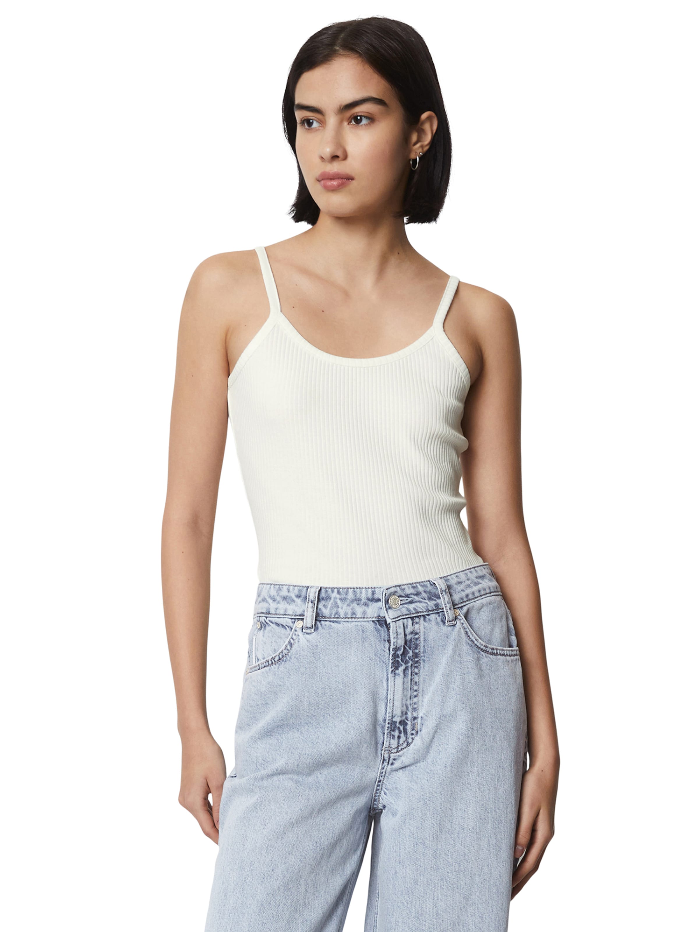 Marc O'Polo DENIM Topp i vit: framsida