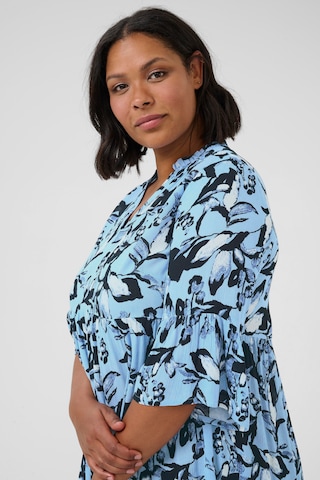 Robe 'Isma Ami' KAFFE CURVE en bleu