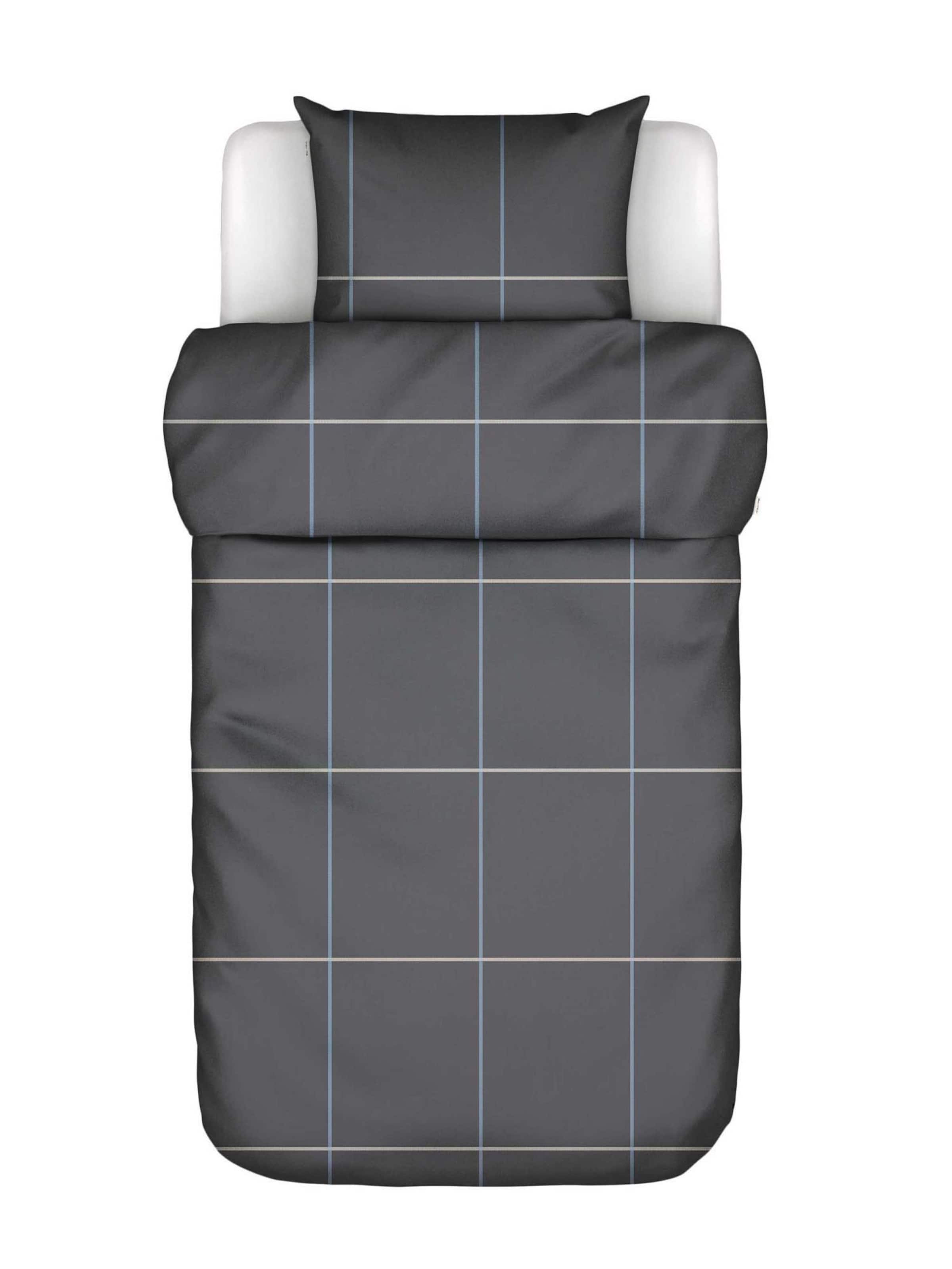 Marc O'Polo Bettwäsche 'Suvie' in Grau: Vorderseite