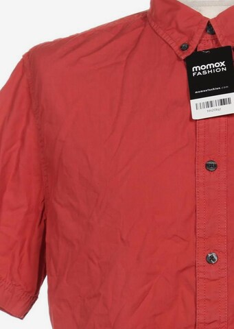 TIMBERLAND Button Up Shirt in M in Red