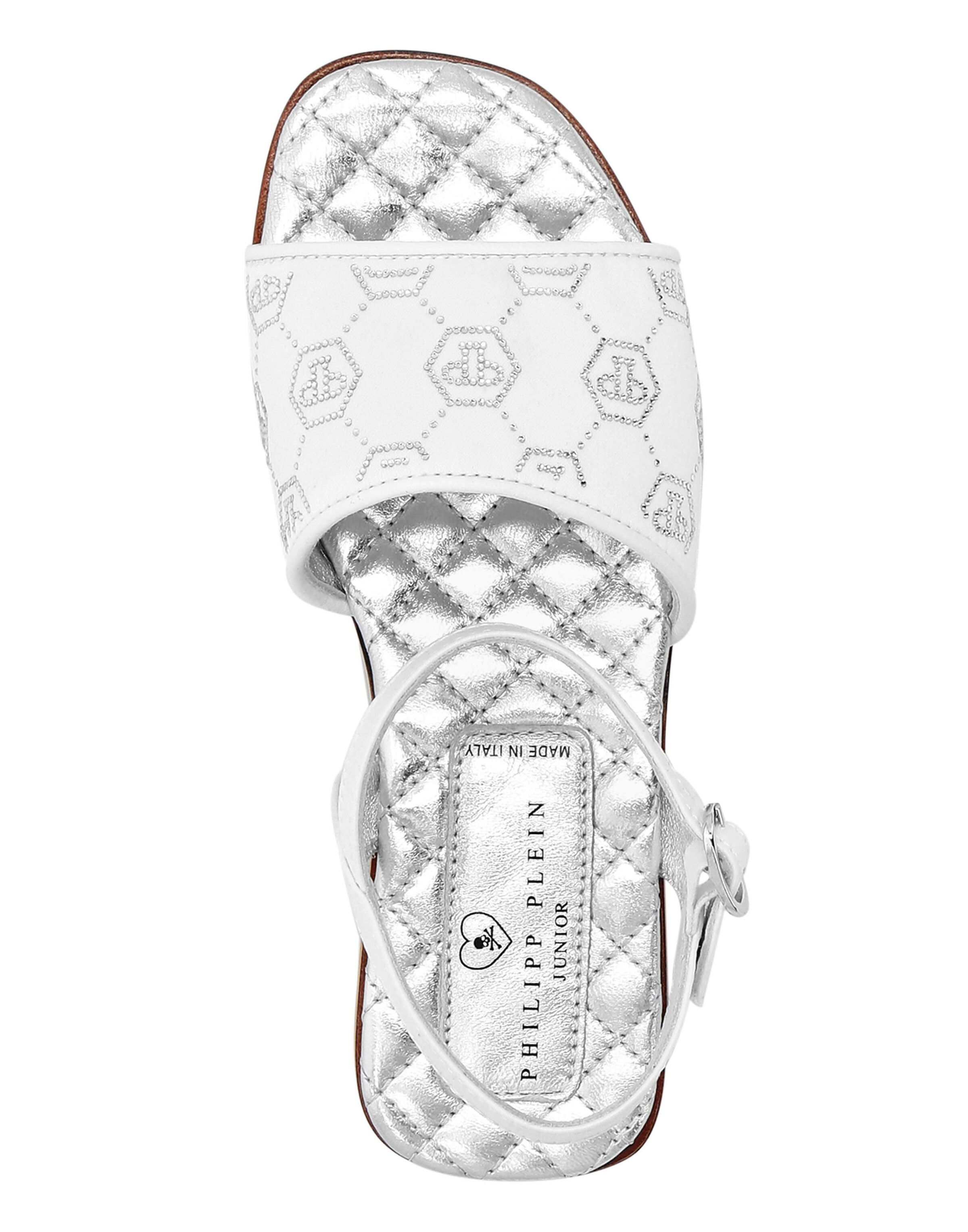 Philipp Plein Sandals in White