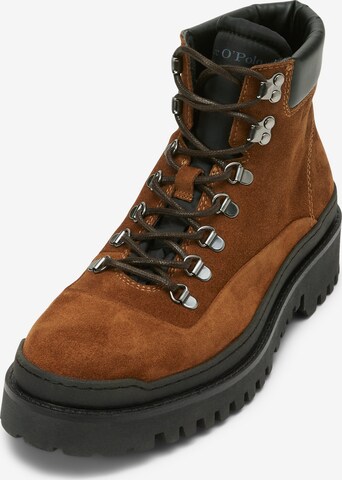 Marc O'Polo Lace-Up Boots in Brown