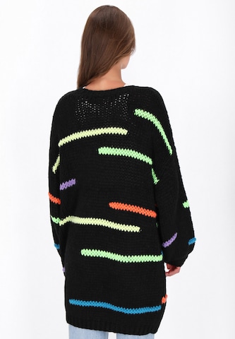 MYMO Knit cardigan in Black