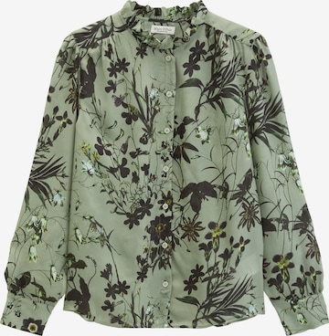 Marc O'Polo Bluse in Grün: Vorderseite