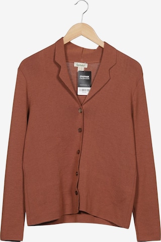 hessnatur Strickjacke L in Braun: Vorderseite