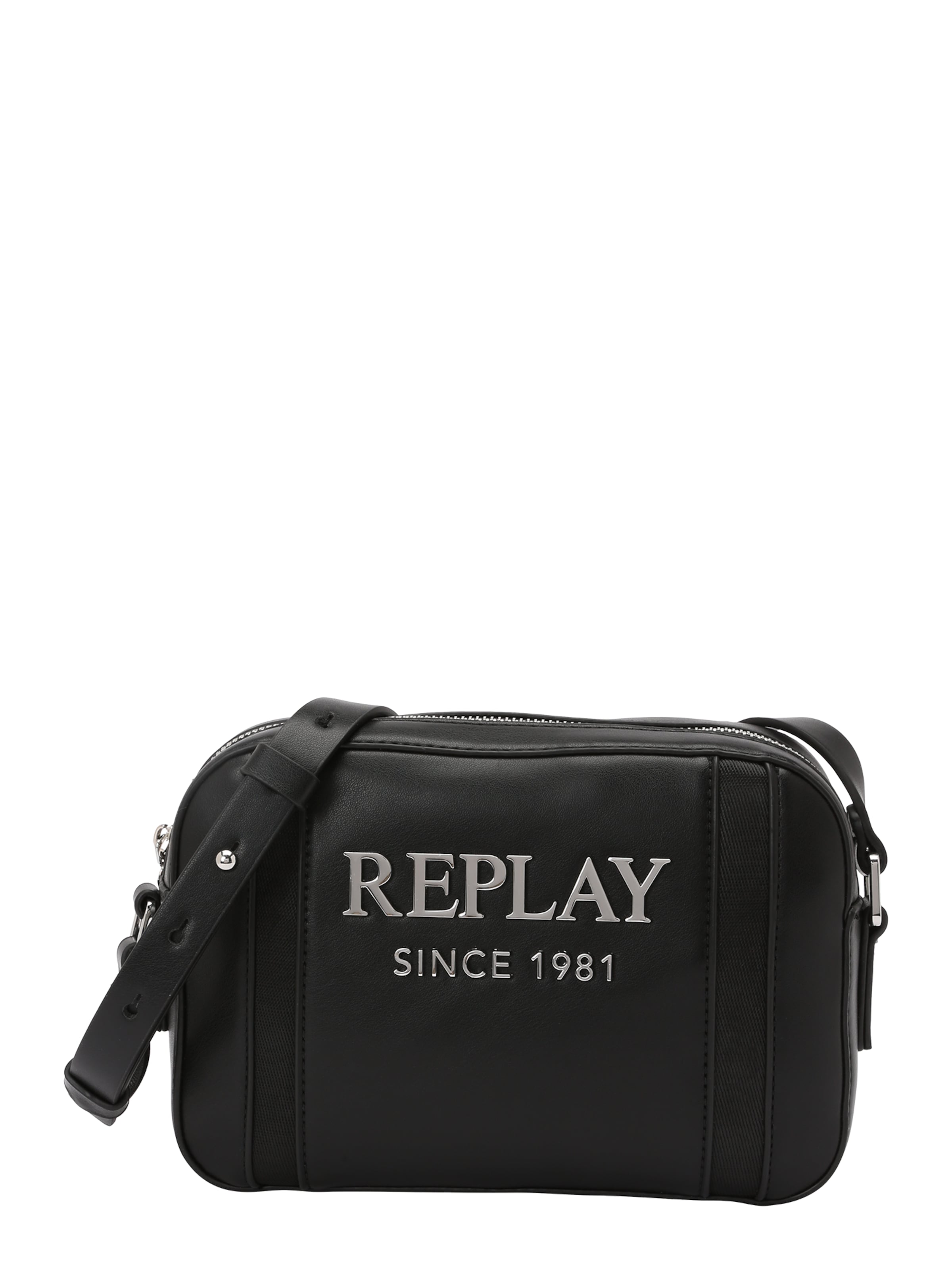 REPLAY Сумка через плечо в Черный: спереди