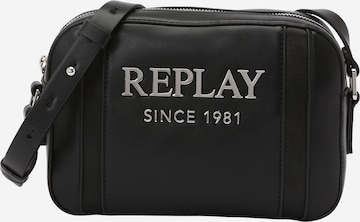 Borsa a tracolla di REPLAY in nero: frontale