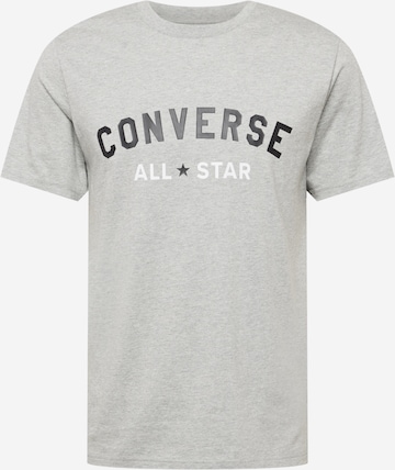 CONVERSE T-Shirt 'ALL VARSITY' in Grau: predná strana