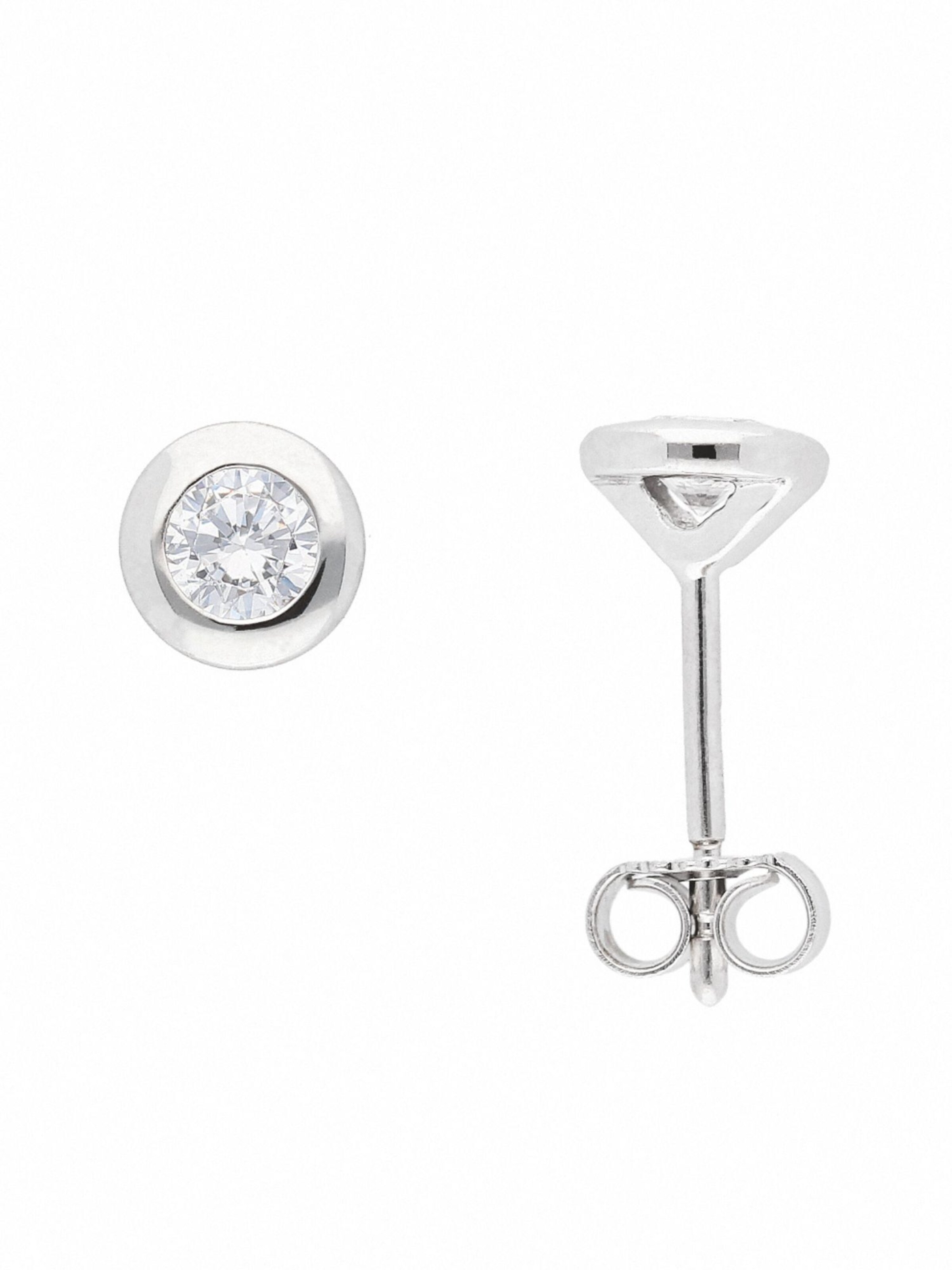 Adelia´s Ohrringe in Silber: Vorderseite