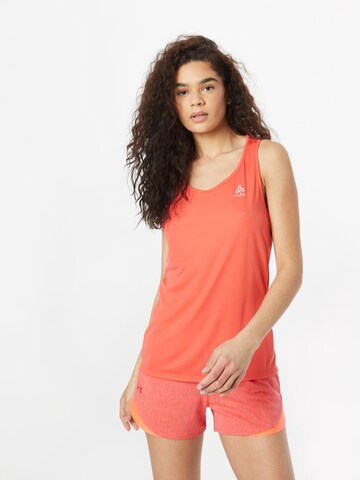 ODLO Sports top in Orange: front