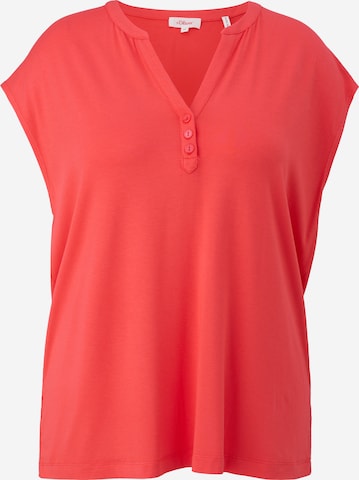 s.Oliver Shirt in Rood: voorkant