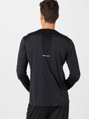 ASICS Sportshirt in Schwarz