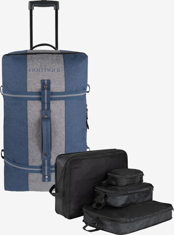 normani Travel Bag ' Aurori 125 ' in Blue: front