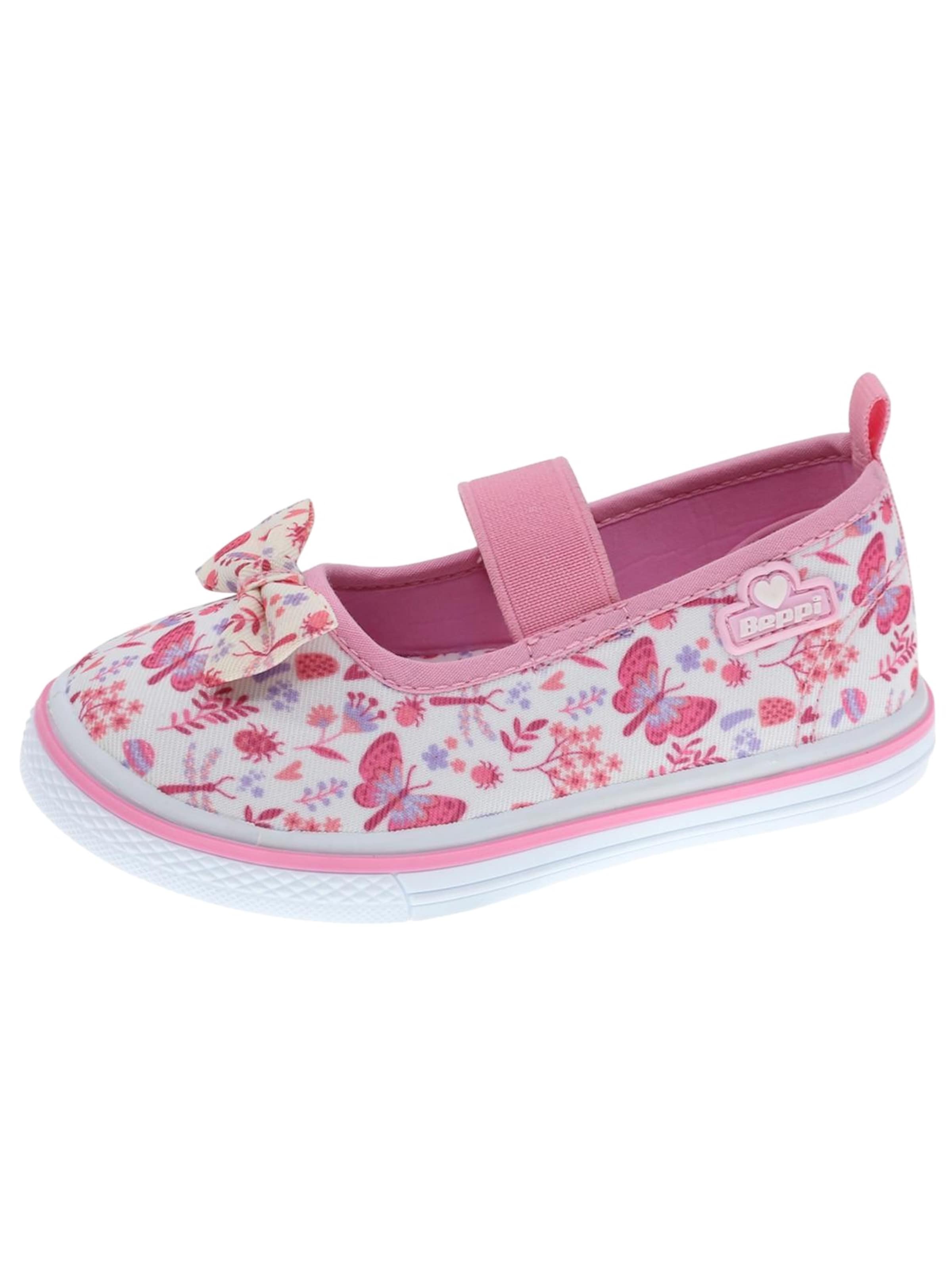 Beppi Ballerinasko 'Canvas Shoe' i pink: forside