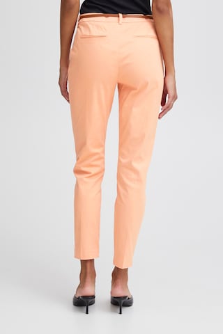 b.young - Slimfit Calças 'BYDays' em laranja