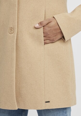 Oxmo Between-Seasons Coat 'Hermy' in Beige