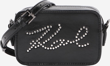 Karl Lagerfeld Laukku värissä musta: etupuoli