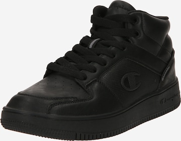 Champion Authentic Athletic Apparel High-Top Sneakers 'Rebound 2.0' in Black: front