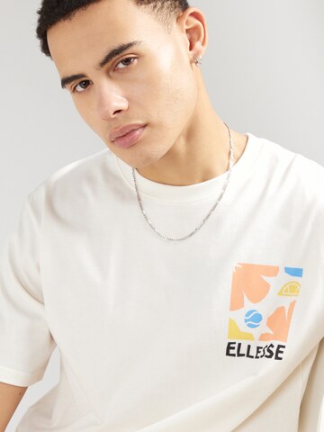 balts ELLESSE T-Krekls 'Impronta'