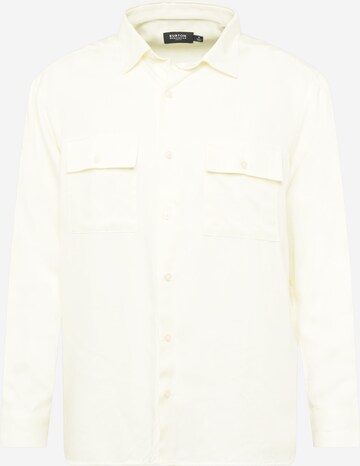 Coupe regular Chemise BURTON MENSWEAR LONDON en beige : devant