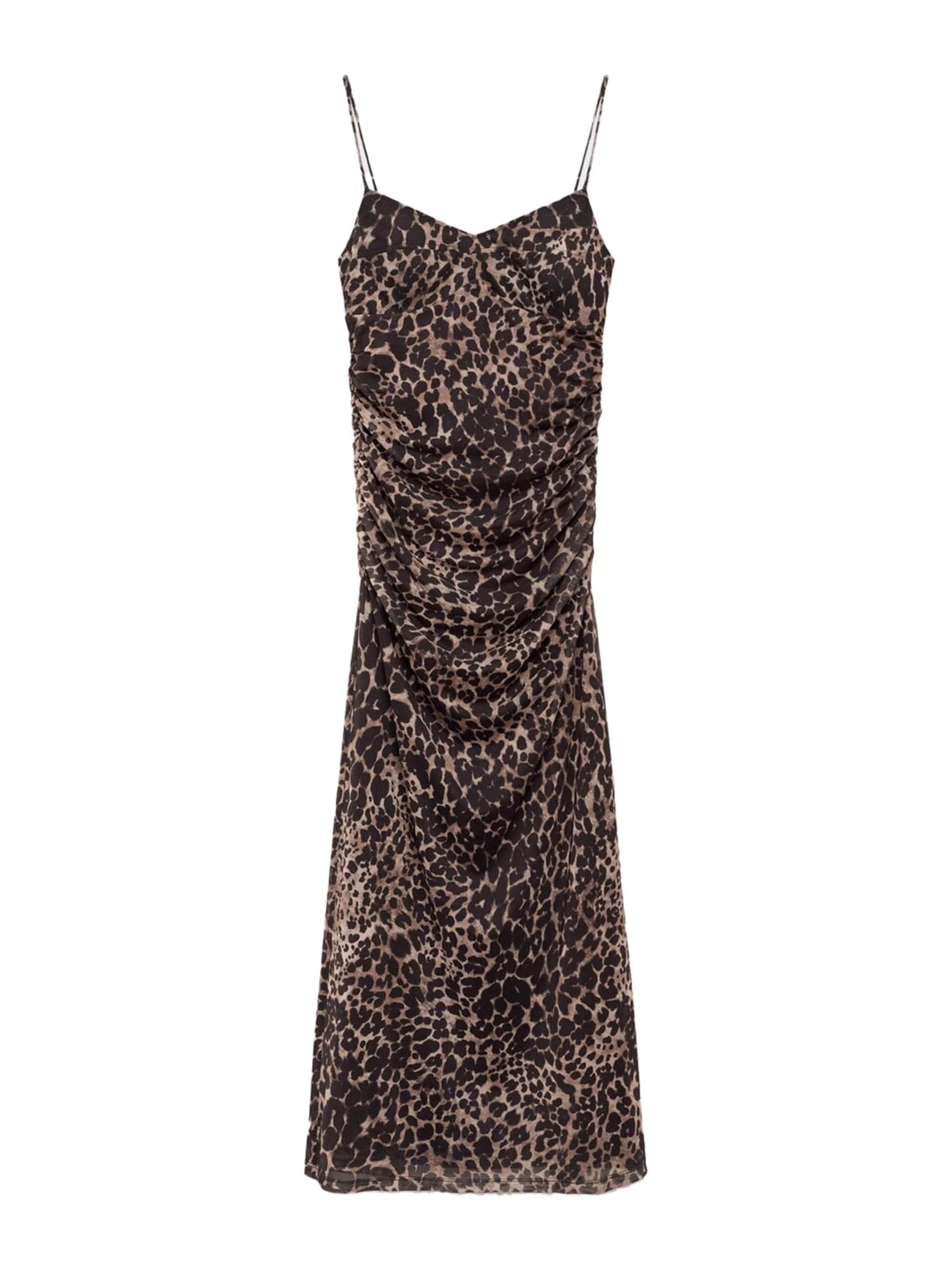 Abito da sera 'SOFIA' di MANGO in marrone: frontale