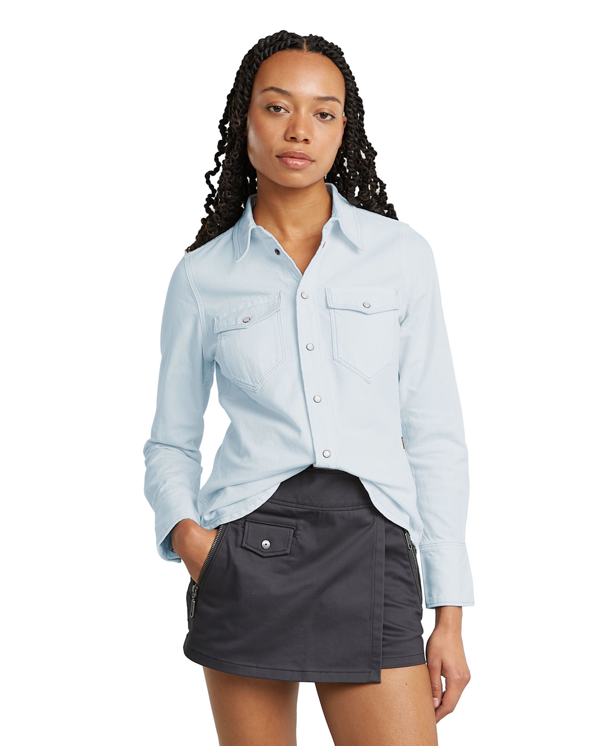 G-STAR Blouse in Blue