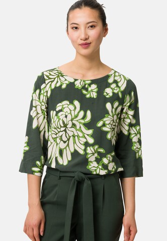 zero Blouse in Green: front