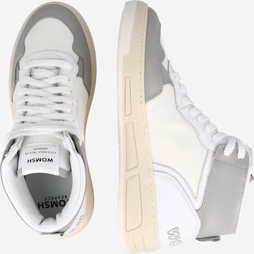 WOMSH - Zapatillas deportivas altas 'SUPER' en blanco