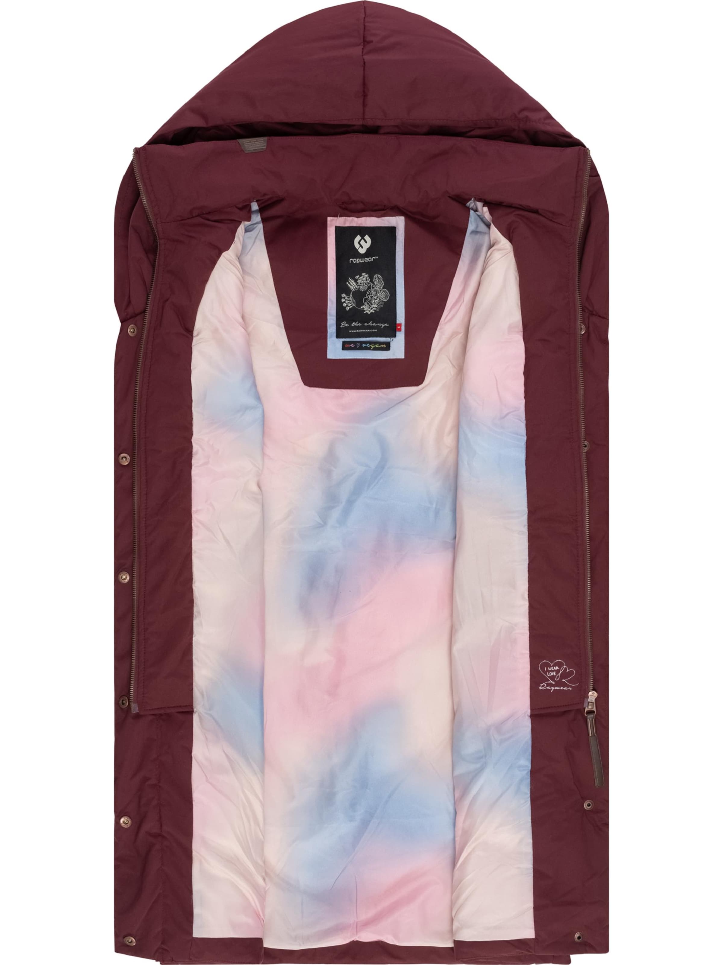 Ragwear Жилетка 'Natalka' в Красный