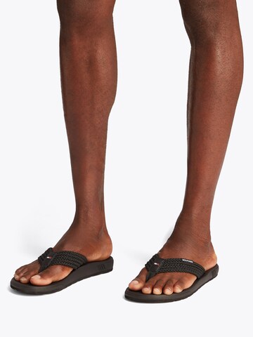 Infradito di TOMMY HILFIGER in nero