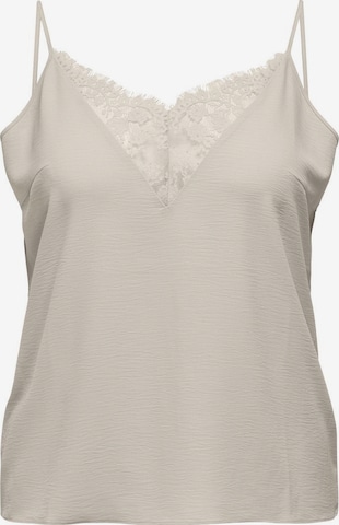 Haut ONLY Carmakoma en beige : devant