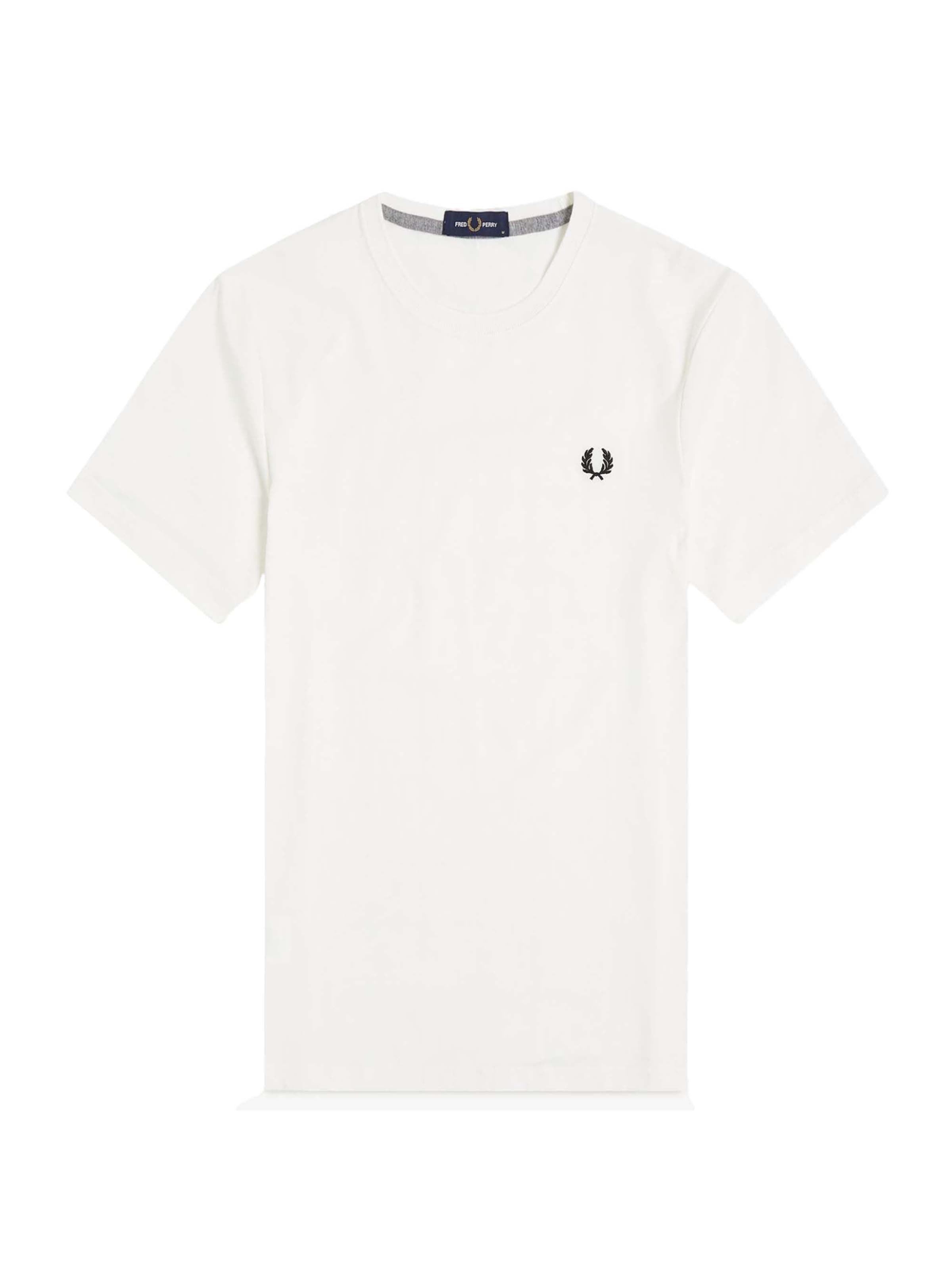 Fred Perry Shirt in White: front