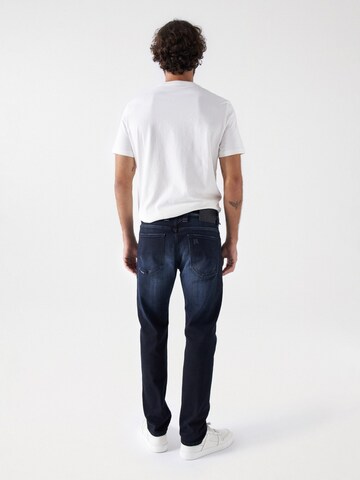 Coupe slim Jean Salsa Jeans en noir