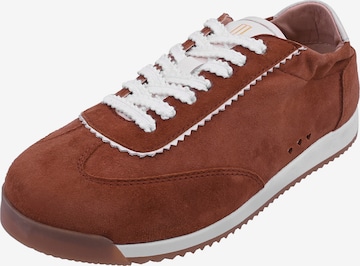 Crickit Platform trainers 'Tara' in Brown: front
