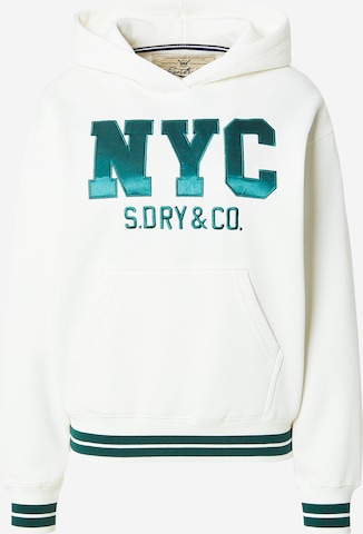 Sweat-shirt Superdry & Co en beige : devant