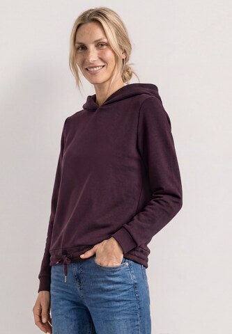STREET ONE Sweatshirt in Rot: Vorderseite
