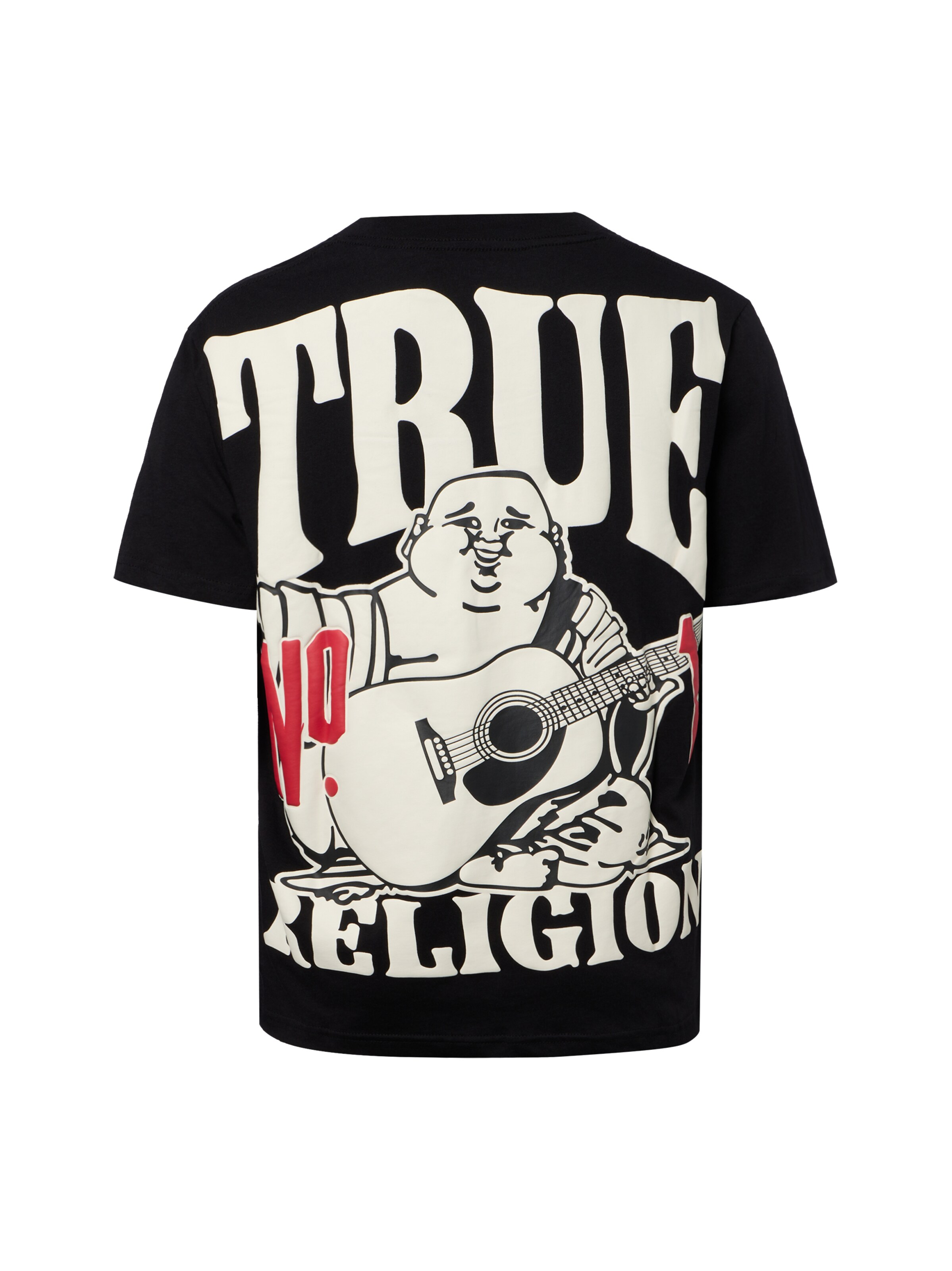 True Religion Shirt 'Buddha' in Zwart