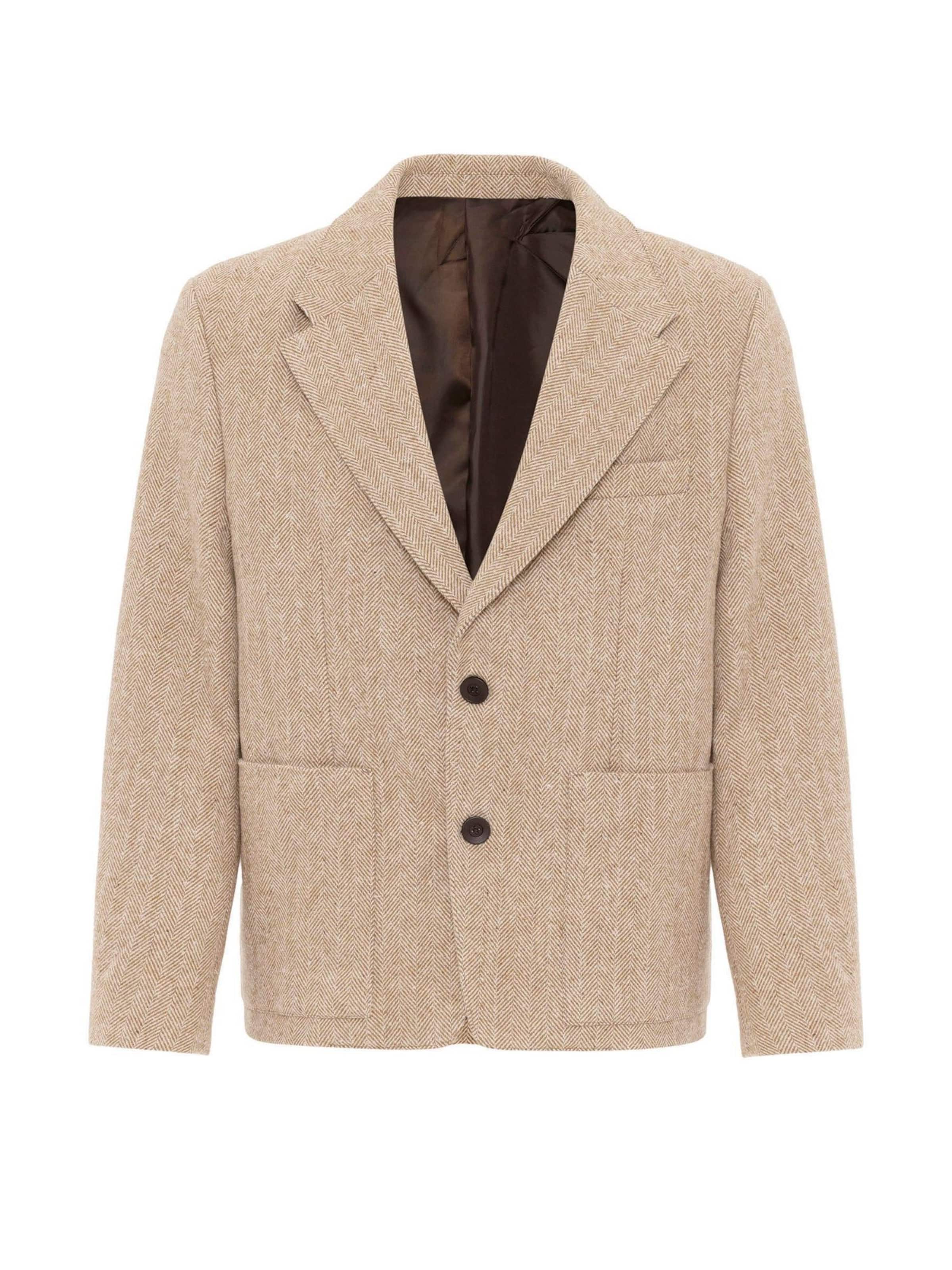 Antioch Regular Fit Jakke i beige: forside