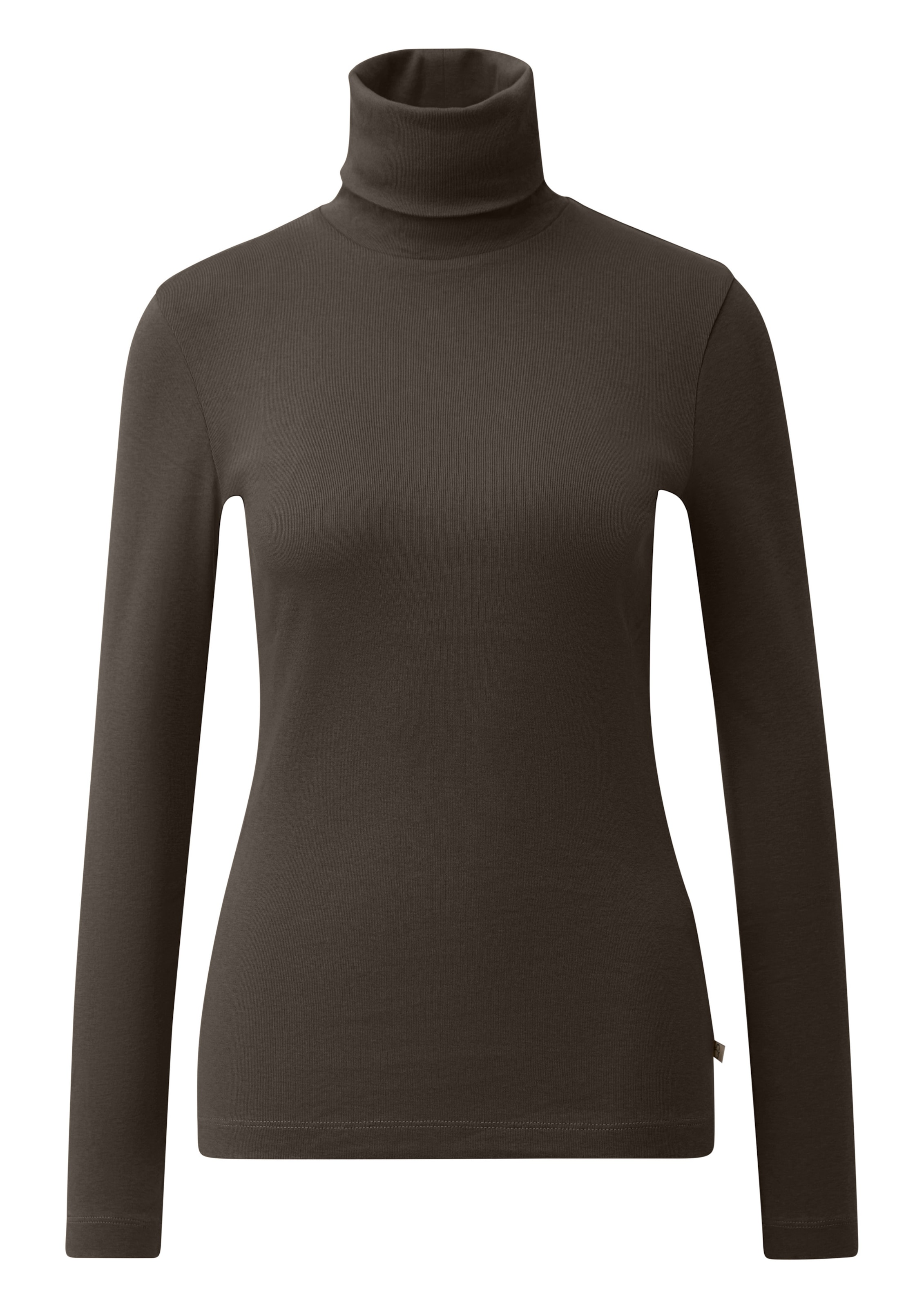 QS Shirt in Bruin: voorkant